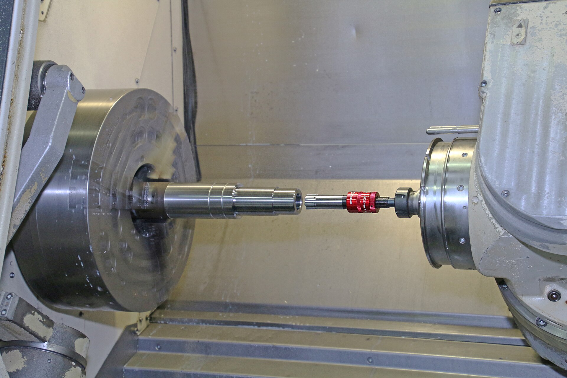 CNC turning process (illustrative image)