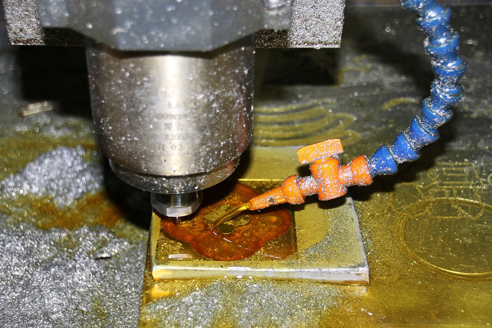Machined bracket (illustrative image)